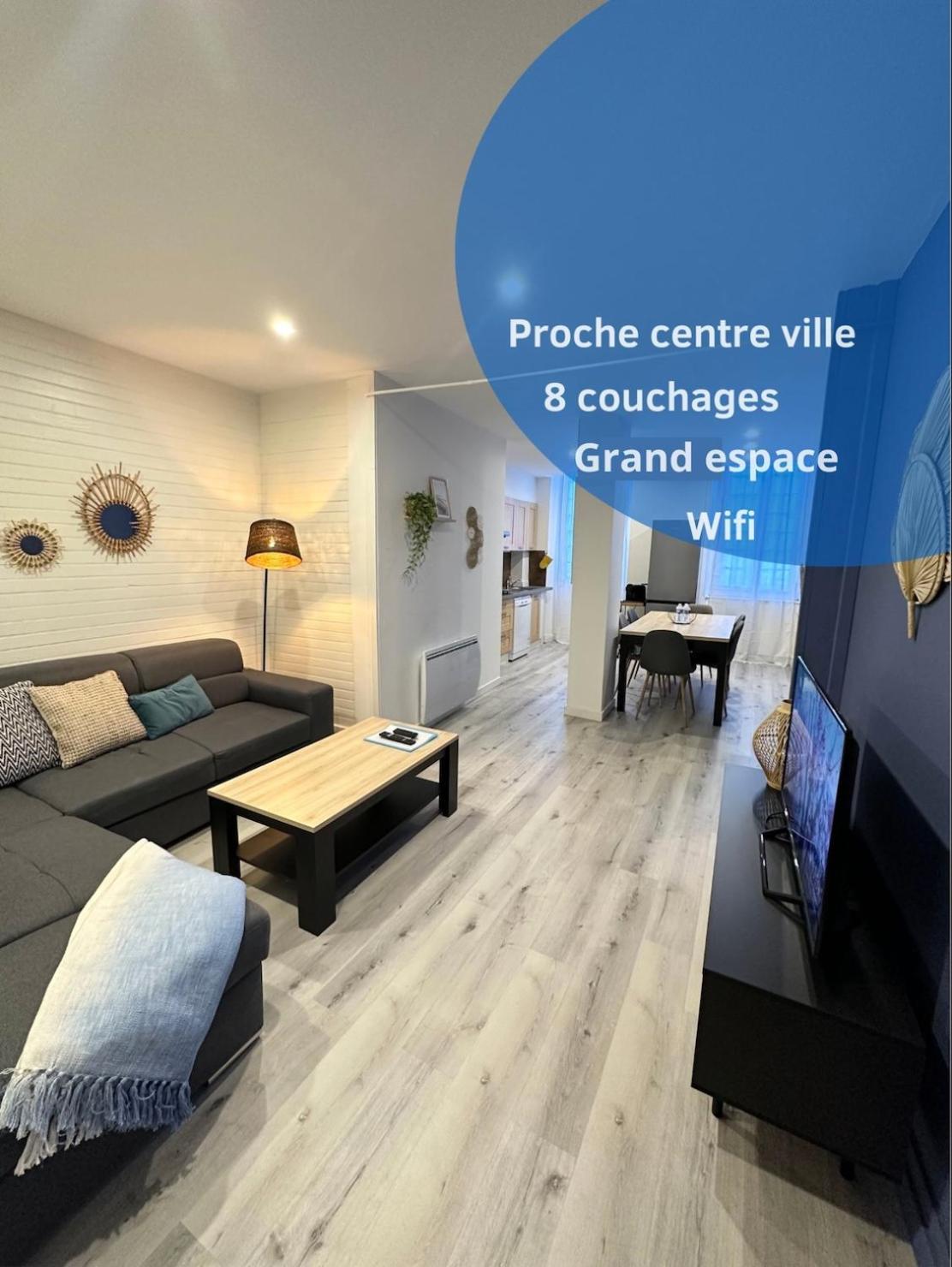 ** Grand appartement cosy au centre de Nay ** Extérieur photo